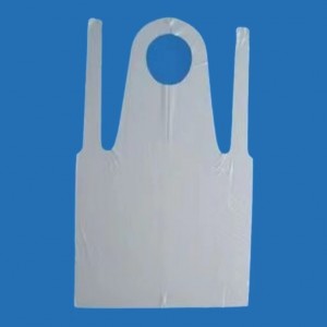 Disposable Plastic Waterproof PE Apron for Medical and Household